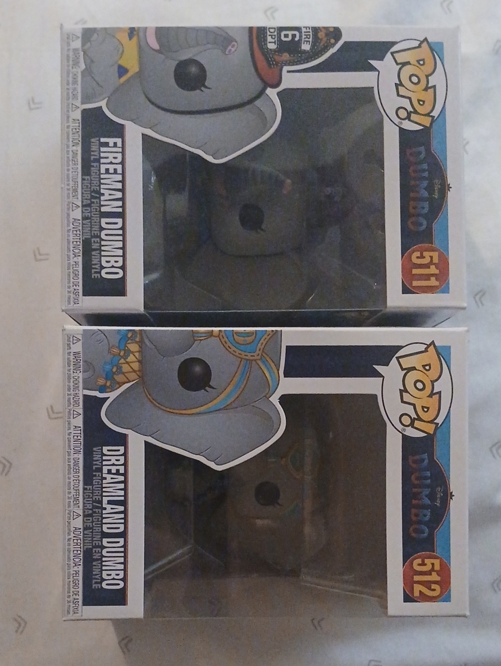 Funko Gray Dumbo Duo with Blue and Gold Accents